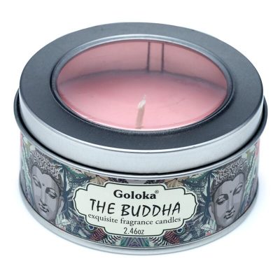 CAND95_001_1654595035 Goloka The Buddha Wax Candle Tin