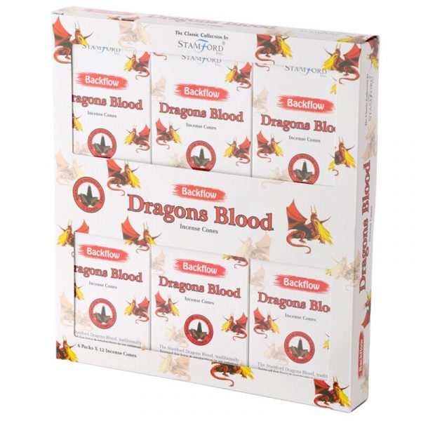 INC664_003_1634213016 Stamford Incense Cones Dragons Blood