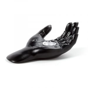 Mantric Tarot Hand Palm Incense Cone Burner Dish