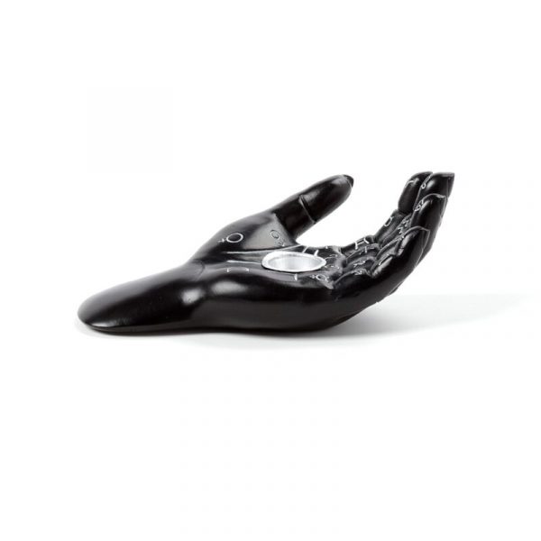 Mantric Tarot Hand Palm Incense Cone Burner Dish