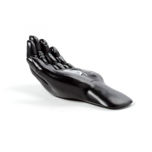 Mantric Tarot Hand Palm Incense Cone Burner Dish