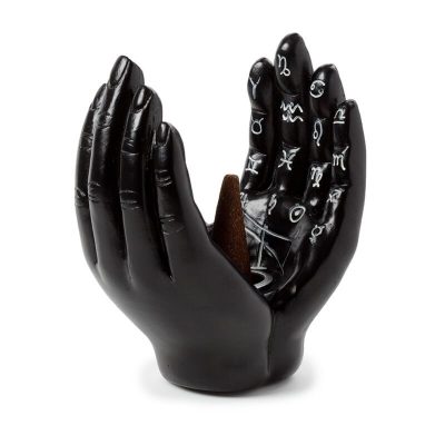 MANT09_002_1688122106 Mantric Tarot Hands Palms Open Incense Cone Burner
