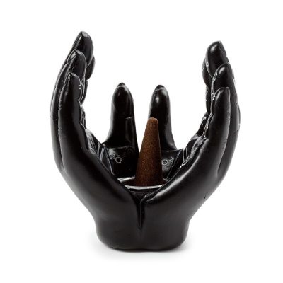 MANT09_008_1688122107 Mantric Tarot Hands Palms Open Incense Cone Burner