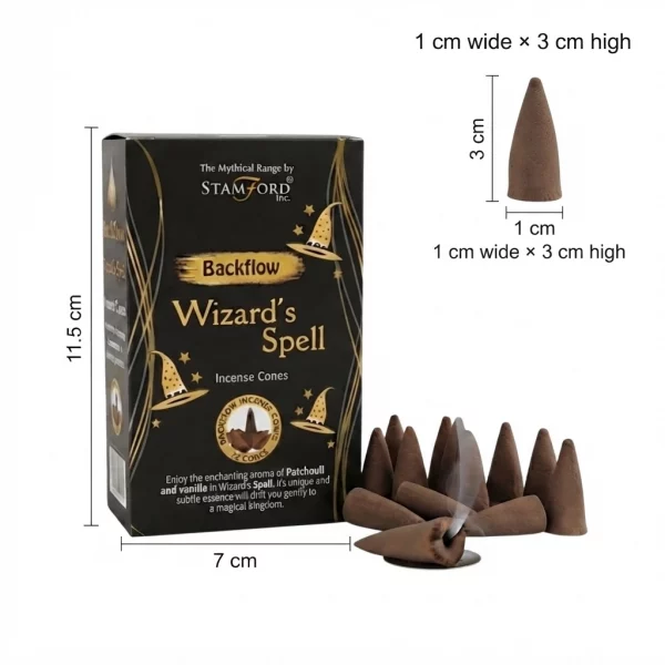 Stamford Backflow Incense Cones Wizards Spell1 Stamford Backflow Incense Cones Wizards Spell