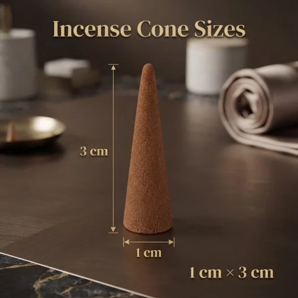 Stamford Incense Cones size Stamford Incense Cones Red Rose