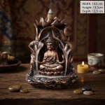 Thai Buddha Lotus Backflow Incense Burner