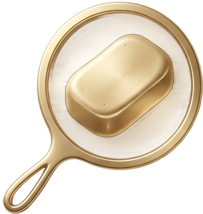 Natural traditional tallow oil skincare balm